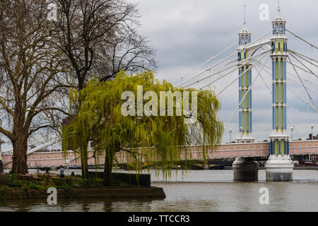 Londres - Battersea Park - 20 mars 2019 Banque D'Images