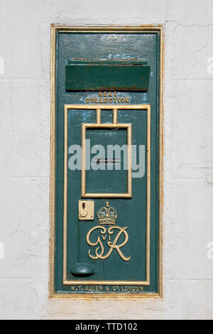 Drymen postbox, Ecosse Banque D'Images