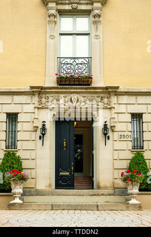 C H Harlow House, 2501 Massachusetts Avenue NW, Washington, DC Banque D'Images