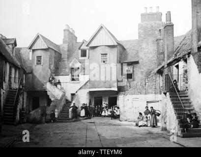Près du Cheval Blanc, Édimbourg, Écosse Banque D'Images