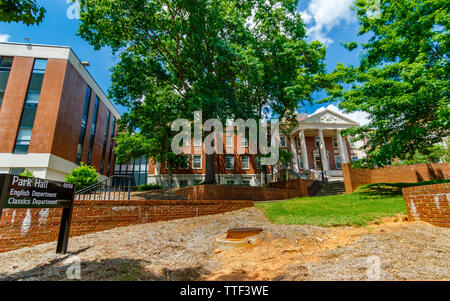 ATHENS, GA, USA - 3 mai : Robert E. Park Hall le 3 mai 2019 à l'université de Georgia à Athens, Géorgie. Banque D'Images