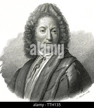 ARCANGELO CORELLI (1653-1713) violoniste et compositeur Baroque Italien Banque D'Images