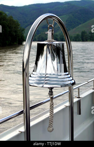 Bell navires sur Mme Oscar Wilde, Danube Banque D'Images