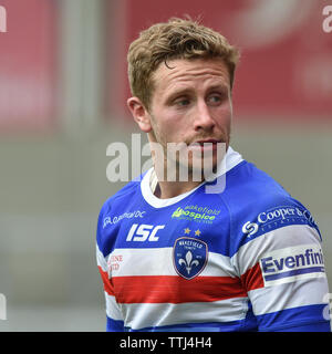 Salford, Royaume-Uni, 2019 16 6. 16 juin 2019. Stade AJ Bell, Salford, Angleterre ; Rugby League Super League Betfred, Salford Red Devils vs Wakefield Trinity ; Kyle Bois de Wakefield Trinity. Dean Williams/RugbyPixUK Banque D'Images