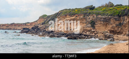 Ammes Beach à Kefalonia / l'île de Céphalonie, Grèce Banque D'Images