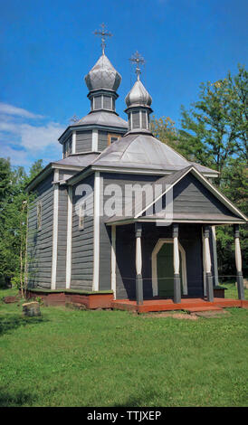 Son église, le Musée de l'architecture et la vie des Naddnepryanschiny Pereyaslav-Khmelnytsky , Centrale, l'Ukraine Banque D'Images