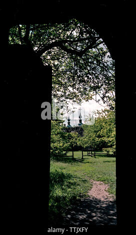 Son église, le Musée de l'architecture et la vie des Naddnepryanschiny Pereyaslav-Khmelnytsky , Centrale, l'Ukraine Banque D'Images