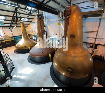 Encore à l'intérieur de photos Prix de chambre à la Distillerie Bowmore sur l'île d'Islay dans Hébrides intérieures de l'Écosse, Royaume-Uni Banque D'Images