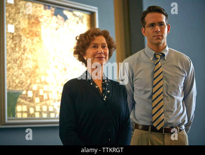 Femme EN OR 2015 Photos d'origine/BBC film avec Helen Mirren et Ryan Renolds Banque D'Images