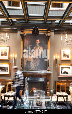 États-Unis, Colorado, Aspen, intérieur de l'hôtel Jerome, centre-ville d'Aspen sur main Street Banque D'Images