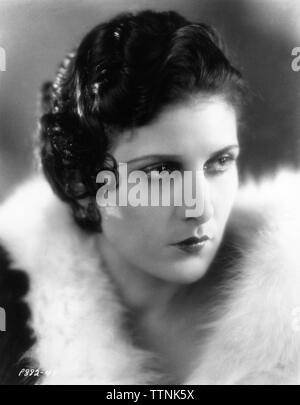 EVELYN BRENT 1928 Portrait publicitaire Paramount Pictures Banque D'Images