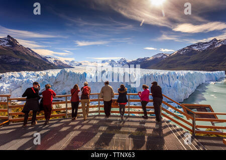 Perito Moreno Glacier, Patagonie, Argentine Banque D'Images