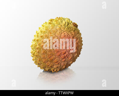 Gros plan d'un lychee Banque D'Images