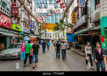 The Petaling Street Market, Kuala Lumpur, Malaisie Banque D'Images