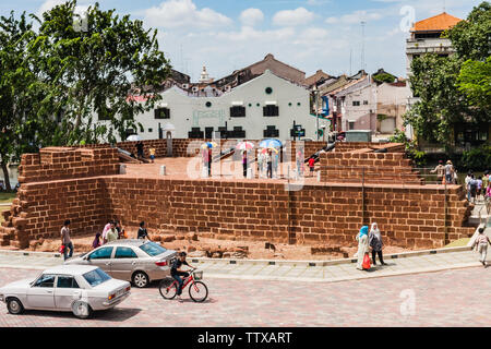 Bastion Middleburg, Melaka, Malaisie Banque D'Images