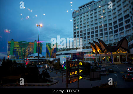 Hôtels, Genting Highlands, Pahang, Malaisie Banque D'Images