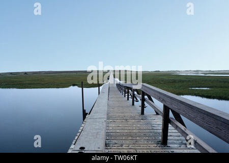 Promenade sur un lac Banque D'Images