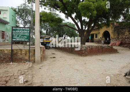 Rural scene, India Stock Photo