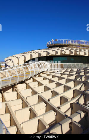 Espagne, Andalousie, Séville, le Metropol Parasol, Las Setas, Banque D'Images