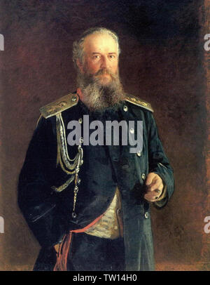 Nikolai Ge (Gay) Olsufyev 1881 Adam - Portrait Banque D'Images