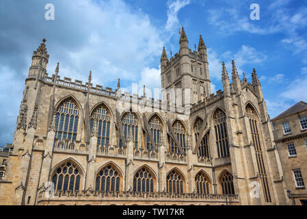 L'Abbaye de Bath, Somerset, Royaume-Uni Banque D'Images