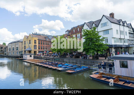 Côté quai Cambridge 2019 Banque D'Images