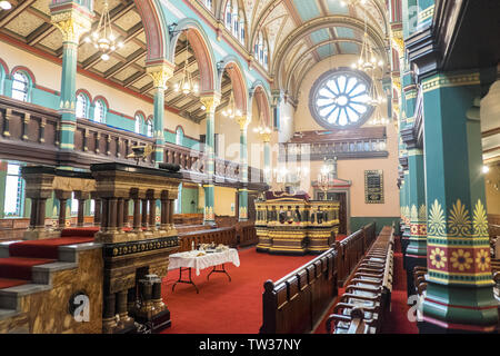 Princess Road, Synagogue juive,historique,bâtiment,,Toxteth,Liverpool,nord,nord,ville,Merseyside,Angleterre,English,GB,Bretagne,British, Banque D'Images