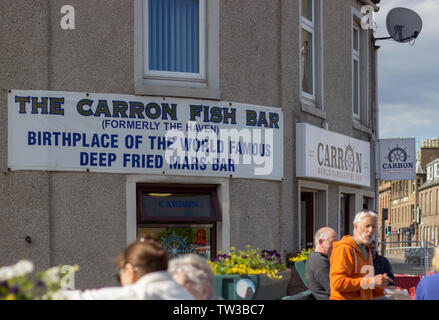 Le Carron Fish Bar à Stonehaven, Ecosse Banque D'Images
