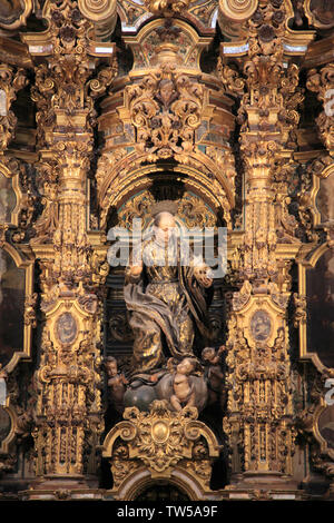 L'Espagne, Andalousie, Séville, Iglesia de San Luis de los Franceses, de l'intérieur, Banque D'Images
