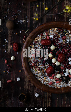 Baobao porridge matières premières Banque D'Images