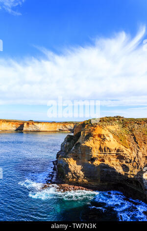 Seascape,paysage et skyline de Great Ocean Road, l'Australie Banque D'Images