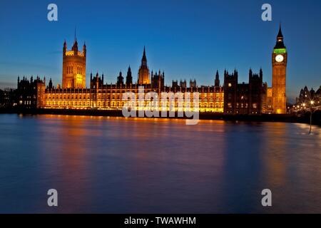 Grande-Bretagne, Angleterre, Maisons de Parliment, Lone. Banque D'Images