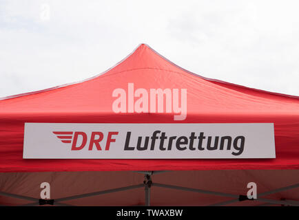 La DRF Luftrettung, air rescue, Berlin, Allemagne, Banque D'Images