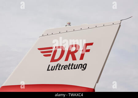La DRF Luftrettung, air rescue, Berlin, Allemagne, Banque D'Images