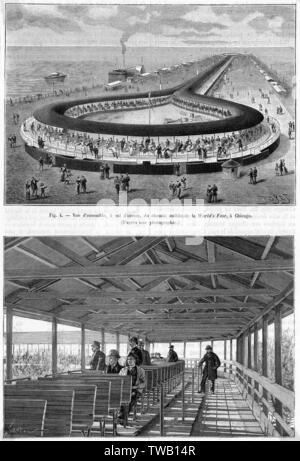 Exposition colombienne du monde 1893 Banque D'Images