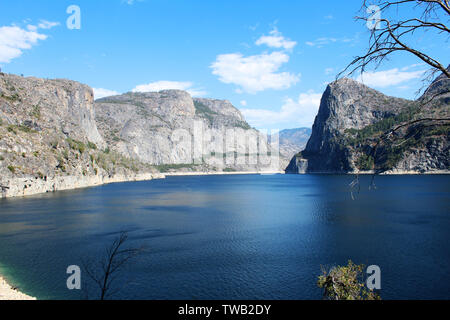 Réservoir Hetch Hetchy, California, USA Banque D'Images