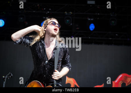 Florence , 15 juin 2009. Le framework Struts effectue @ FIrenze Rocks 2019, Ippodromo del visarno , Firenze, Italie. Copyright Davide Merli | Alamy Banque D'Images