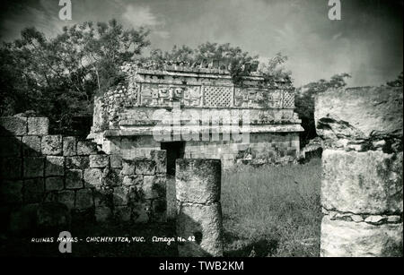 Ruines mayas - Chichen Itza, Yucatan, Mexique Banque D'Images