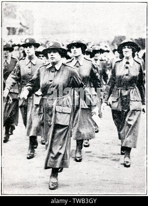 Célébrations de la Journée de la paix - WomenÆs Army Auxiliary corps Banque D'Images