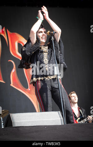 Florence , 15 juin 2009. Le framework Struts effectue @ FIrenze Rocks 2019, Ippodromo del visarno , Firenze, Italie. Copyright Davide Merli | Alamy Banque D'Images