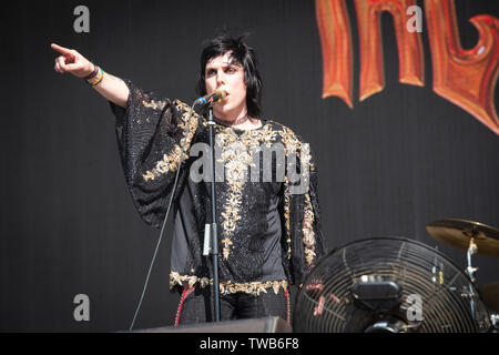 Florence , 15 juin 2009. Le framework Struts effectue @ FIrenze Rocks 2019, Ippodromo del visarno , Firenze, Italie. Copyright Davide Merli | Alamy Banque D'Images