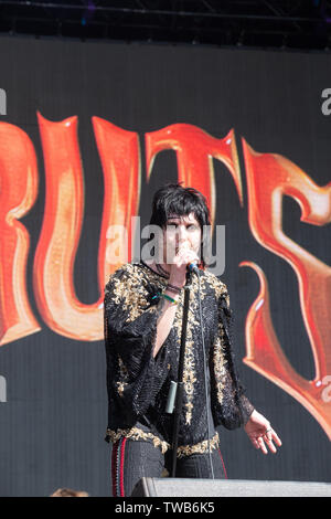 Florence , 15 juin 2009. Le framework Struts effectue @ FIrenze Rocks 2019, Ippodromo del visarno , Firenze, Italie. Copyright Davide Merli | Alamy Banque D'Images