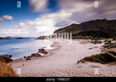 Ocean Beach, Whangarei Heads, île du Nord, Nouvelle-Zélande Banque D'Images