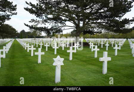 Cimetière américain 2 Banque D'Images