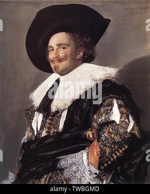 Franz Hals - Laughing Cavalier 1624 Banque D'Images