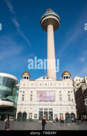 Playhouse,Théâtre,Beacon St Johns,radio,Ville,Tour St John's Tour, Liverpool, Merseyside,nord,nord,ville,Angleterre,English,GB,Bretagne,la,UK, Banque D'Images
