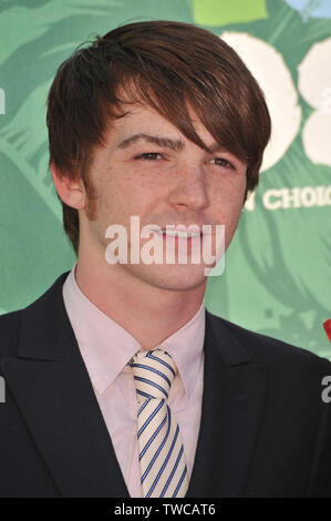 LOS ANGELES, CA. 03 août 2008 : Drake Bell au Teen Choice Awards 2008 à Universal Studios, Hollywood. © 2008 Paul Smith / Featureflash Banque D'Images