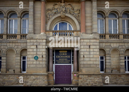 Le centre-ville de Doncaster, dans le Yorkshire du Sud, Doncaster Corn Exchange (lié au marché principal Hall) Banque D'Images