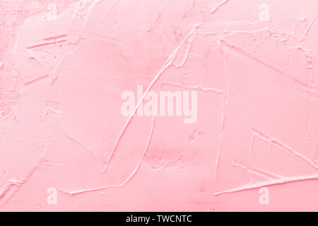 Glace à la fraise texture background Banque D'Images