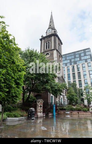 Sans l'Eglise St Botolph Aldgate à Londres Banque D'Images